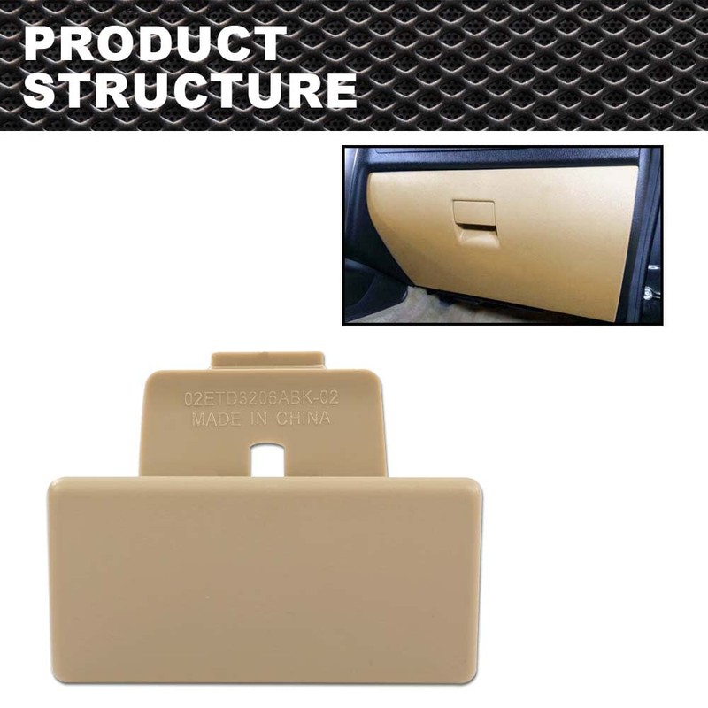CROSSDESIGN Glove Box Handle Dash Latch Compatible with Hummer H3