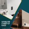 TOPELER 20 Amp Decorator Wall Outlets, Non-Tamper Resistant Decorative Standard