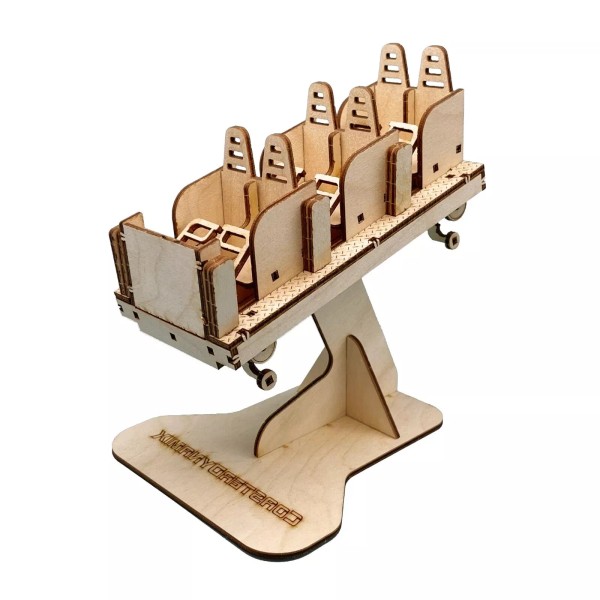 CoasterDynamix New - CoasterDynamix 3-D PHILADELPHIA TOBOGGAN COASTER (PTC) Wooden