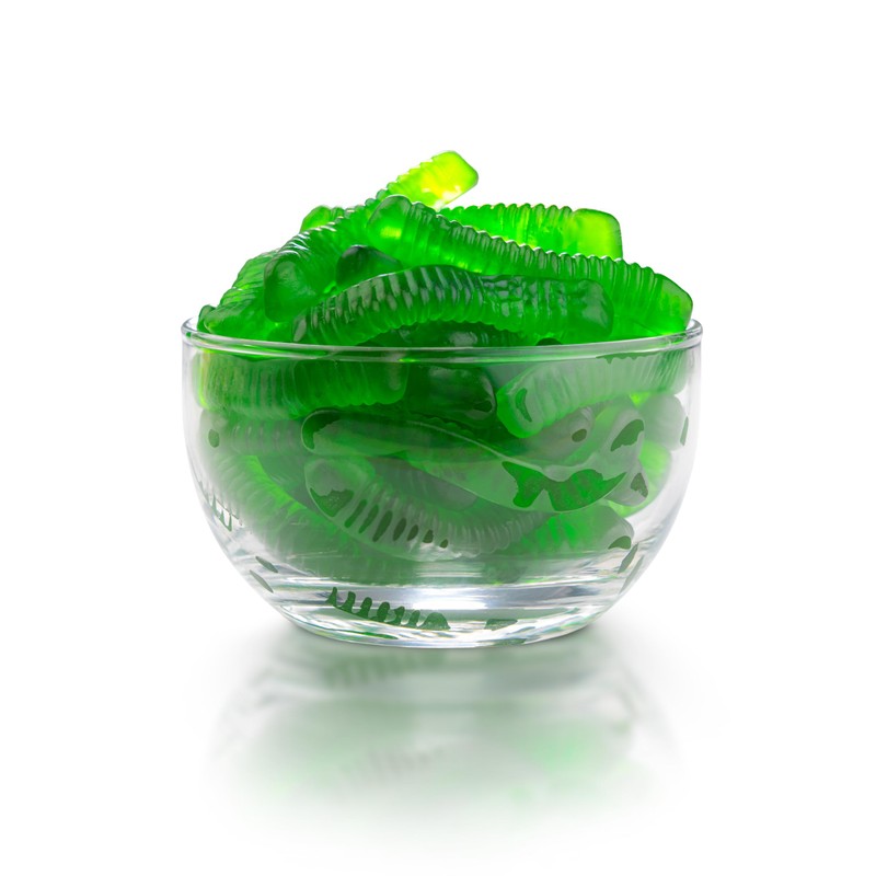 FirstChoiceCandy Sweet & Sour Gummy Worms, Multi Flavors and Solid