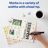 Avery Marks-a-lot Permanent Marker, Regular Desk-Style Size, Chisel Tip, Water