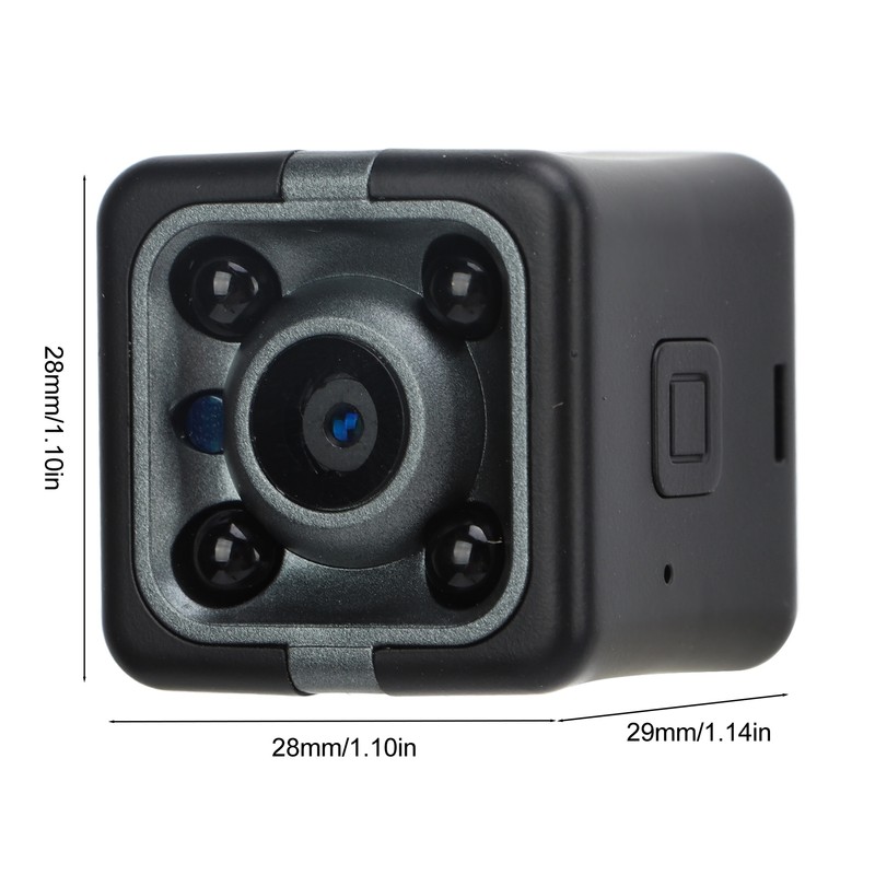 1080P HD Mini Camera with Fixed Bracket Infrared Night Camera