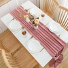 CHUQING Table Runner Chiffon, 70 x 300 cm, in Dusty