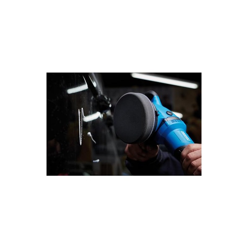 Draper 07581 Finishing Pad, 125mm, Black