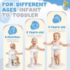 Orzbow Baby Shower Stand, Collapsible Baby Bath Stand with Foldable