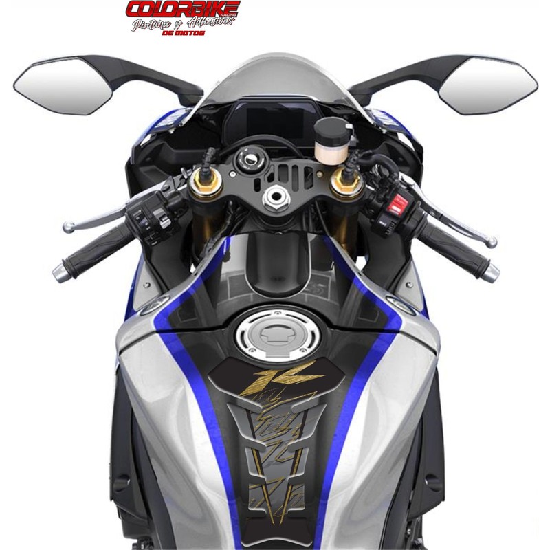 Tank Pad Motorcycle Tank Pad 3D Compatible with Yamaha YZF
