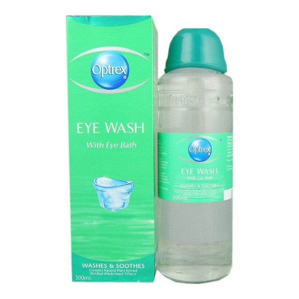 Optrex Eye Wash With Eye Bath 300ml