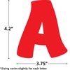 Teacher Created Resources Red Fantastic 4-Inch Letters Combo Pack (5821)