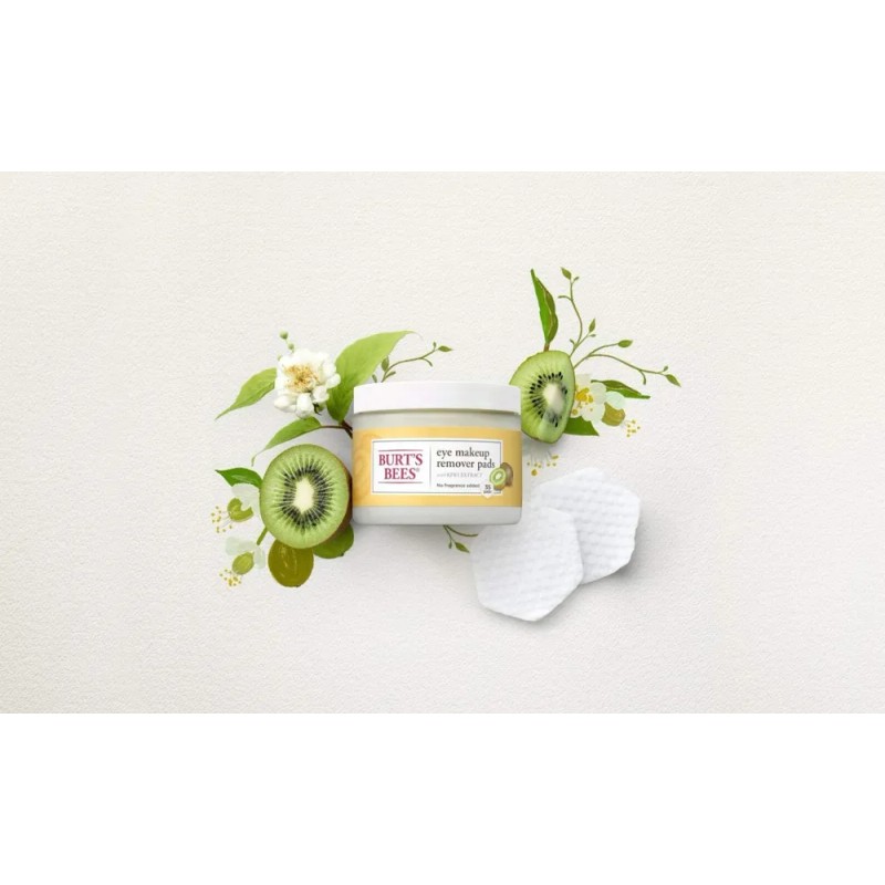 Almohadillas Desmaquillantes De Ojos Burt's Bees 35 Unidades