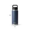 YETI Rambler Bottle Chug, Vaccum Insulated Stainless Steel Bottle with