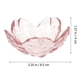 Beaupretty Pink Face Mask 2 Sets Facial Masks Mixing Bowls Shaped Bowls with Metal Spoons Essential Oil Bowl for Home Salon Skin Care Mask