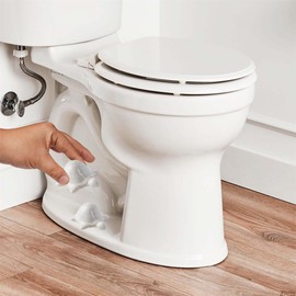 WANSHUNLMI White Toilet Floor Bolt Caps, Ceramic Sea Turtle Toilet Bolt Caps Cute Bathroom Decor, Fun Turtle Themed Gadgets for The Toilet Easy installation (White Sea Turtle)