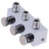 Air Hose Splitter, 3-Way Airbrush Air Hose Splitter, Air Regulation