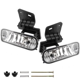 BRTEC 880 - Lámpara halógena de 12 V 27 W para Chevy Suburban; 1999 2000 2001 2002 2003 2004 2005 2006 4 005 2006 para luces antiniebla transparentes Chevy Tahoe