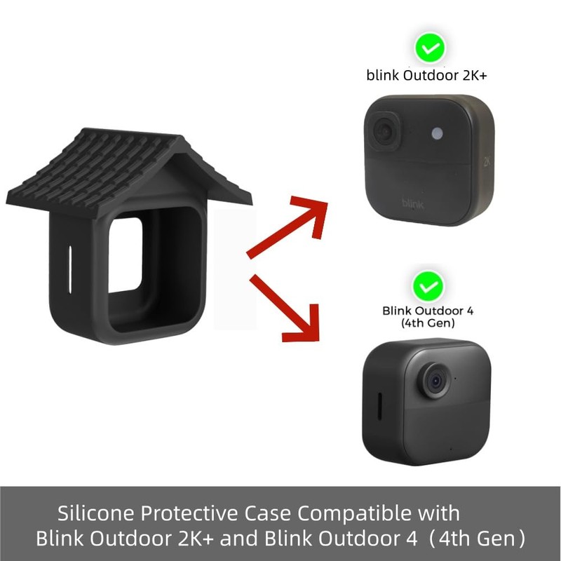 Silicone Case Cover for Blink Outdoor 4 (4th Gen), Outdoor