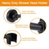 Shower Head Holder All Metal Handheld Shower Wand Bracket Adjustable