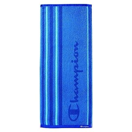 Champion 5065020400 Face Towel, Champion Logo Colors, Blue, 100% Cotton, Antibacterial, Odor Resistant