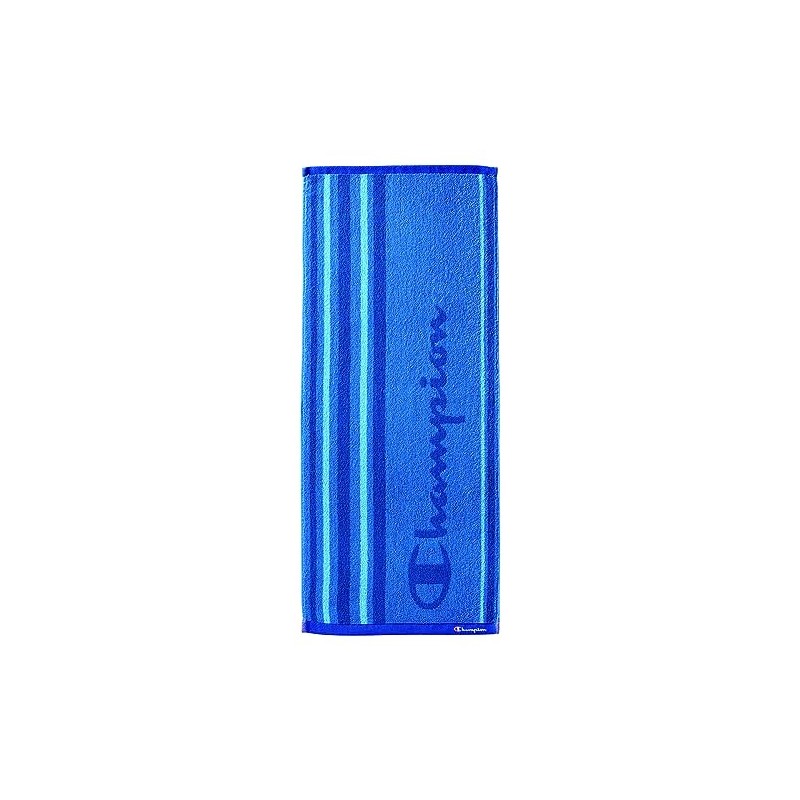 Champion 5065020400 Face Towel, Champion Logo Colors, Blue, 100% Cotton,