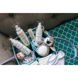Mambino Organics Baby Arrival Essential Care Gift Set – All Natural 4pc Set with Newborn Must Have - Best Gift for New Moms