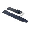 Bandini 20mm Italian Leather Watch Band Strap - Blue -
