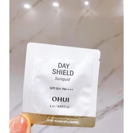 O HUI Day Shield Sunquid 1ml x 60 pcs SPF50+ PA++++ Sun Cream K-Beauty