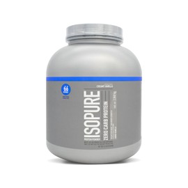 Isopure Zero Carb Protein Powder, 100 Whey Protein Isolate, Flavor Creamy Vanilla, 4.5 Pounds (Packaging May Vary)                                    