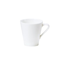 Narumi 50131-2934 Cup and Saucer, Pro Style, White, 4.1 fl oz (115 cc), Demitasu, Made in Japan