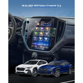 LANTU Car Screen Protector for 2024 2025 Subaru Crosstrek (Premium/Sport/Limited/Wilderness) STARLINK Accessories Navigation Touchscreen Protector Film Tempered Glass HD Clear Anti-Glare 11.6''