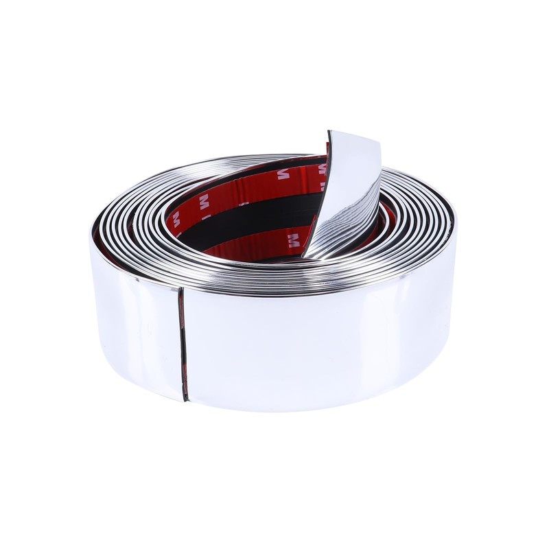 10FT Automotive Chrome Trim Molding 2"(50mm) Car Side Moldings
