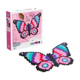 Plus-Plus PP3915 Animals 9603915 Ingenious Construction Toy, Puzzle Butterfly, Creative Building Blocks, 800 Pieces