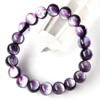 marinpa-puru Firefly Glass Bracelet 10 mm Okinawa Souvenir Glass Bead