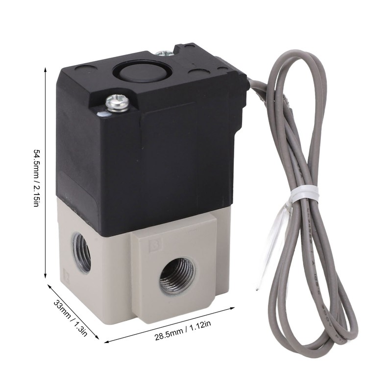 Electric Solenoid Valve Vacuum 2 Position 3 Way High Frequency