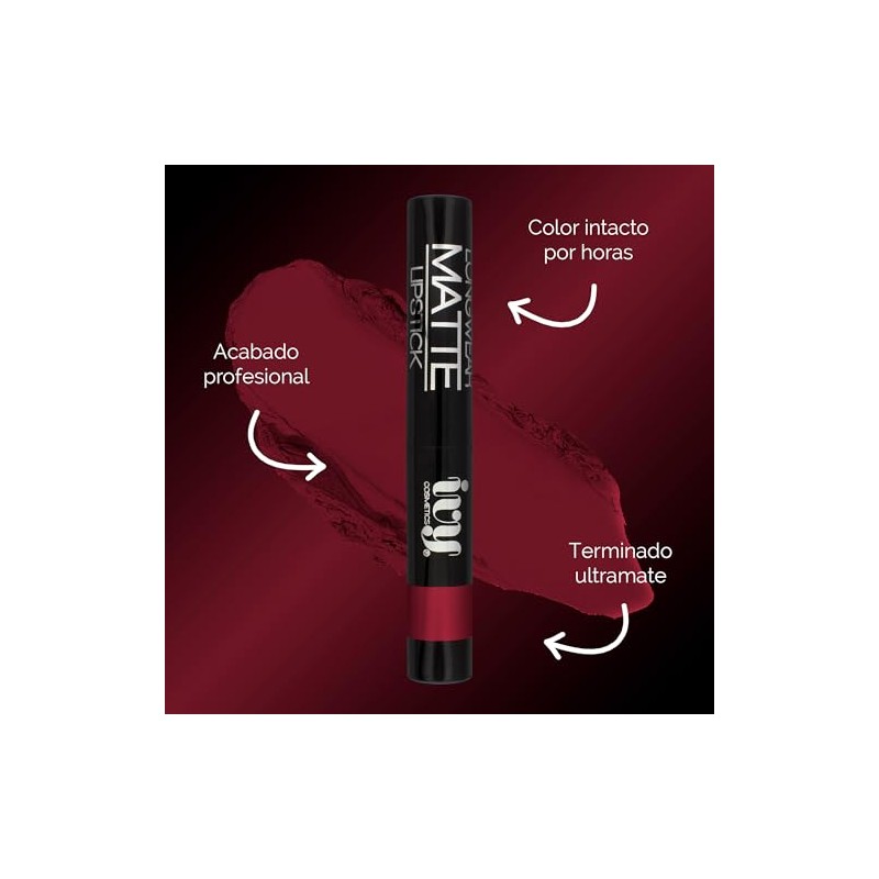 Set Labiales IVY Mate + Delineadores | Lip Combo Vibrante