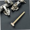 Kisangel 8pcs Stainless Steel Survey Stakes for Accurate Property Line