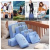 Suitcase Organiser Set, 7 Pieces Packing Cubes, Packing Cubes for