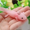 SHIDXIB 2Pcs Funny Fish Keychain Stress-Relieving Prank Joke Keychain Accessory