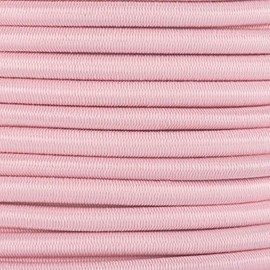 10 m Rubber Cord – Hat Elastic – Round Elastic, High Quality, Extra Strong in 5 mm, Pink