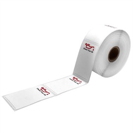 Car Check Printer Service Reminder Stickers, Check Your Oil Text with Oil Can Image, 500 Count