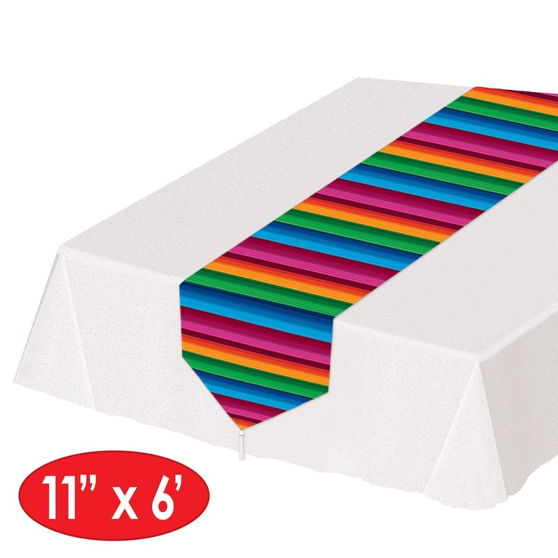 Printed Fiesta Table Runner Pack of 3