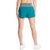 C9 Champion Women's 3.5" Knit Premium Running Shorts, Mermaid/Ebony Heather,