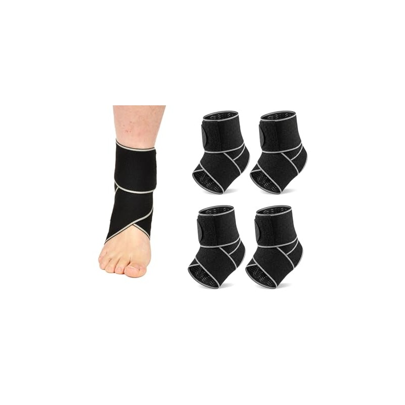 2 Pares Tobillera para Esguince, Fascitis Plantar y Tendinitis