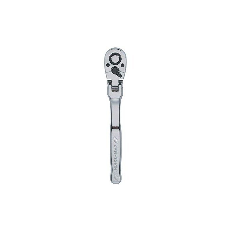 CRAFTSMAN Flex Head Ratchet, Pear Head, SAE, 72-Tooth, 1/2-Inch (CMMT99429)