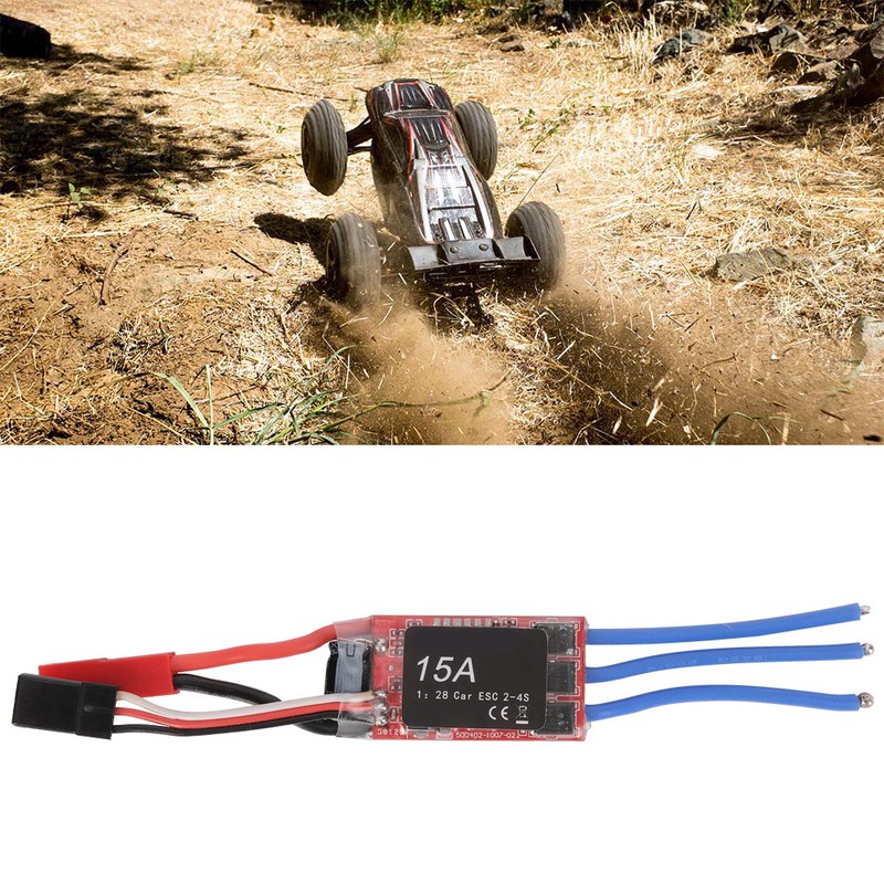 15A 2‑4S ESC Electronic Speed Controller Accessory for 1/28 1/24