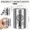 4 Pack Small Urns for Human Ashes Keepsake Tree of