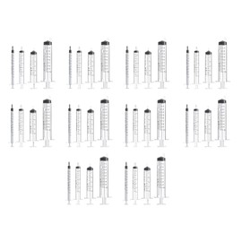 Ciringe Syringe Assorted Sizes 1 ml 3 ml 5 ml 10 ml - 10 Sets