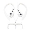 Magnavox White Earhook Headphones with Microphone MHP4854WT