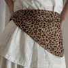 Animal Leopard Print Hair Accessories for Women Girls Summer Chiffon