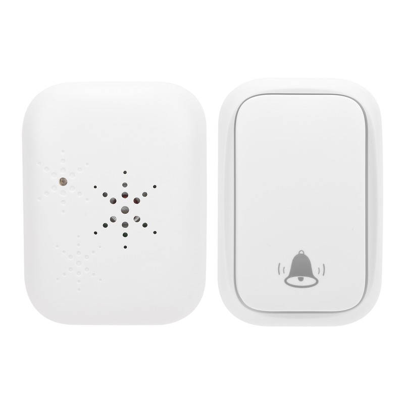 Battery Free Wireless Doorbell Remote Control 150m Range 38 Melodies