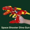Maggie T-Rex Space Blaster: 3-in-1 Transforming Dinosaur Toy, Build and
