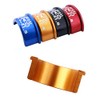 VOANZO 4 Pcs Aluminum Alloy Bicycle Handle Reducer Sleeve Adapter